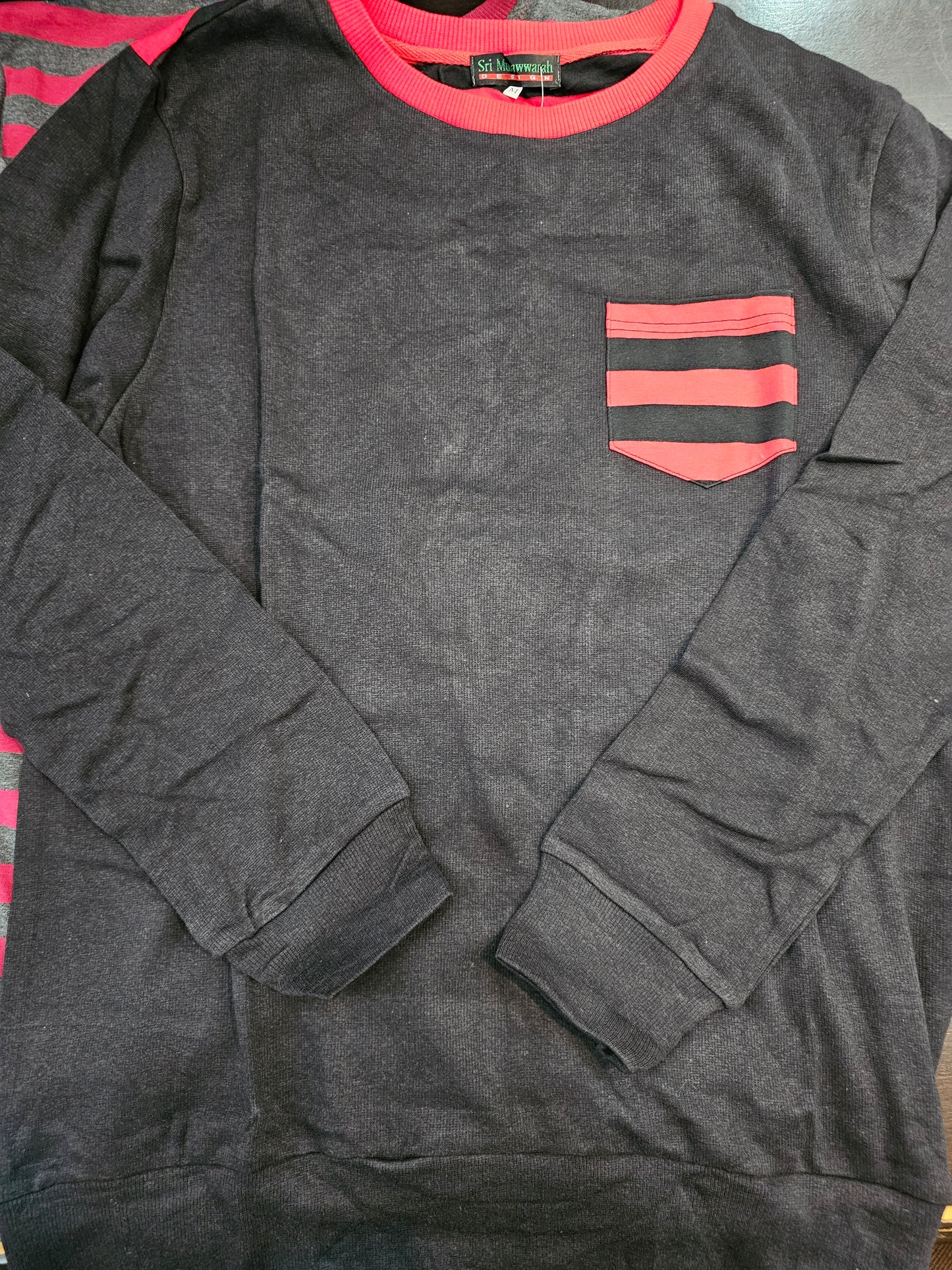 Striped Back Long Sleeve T-shirt