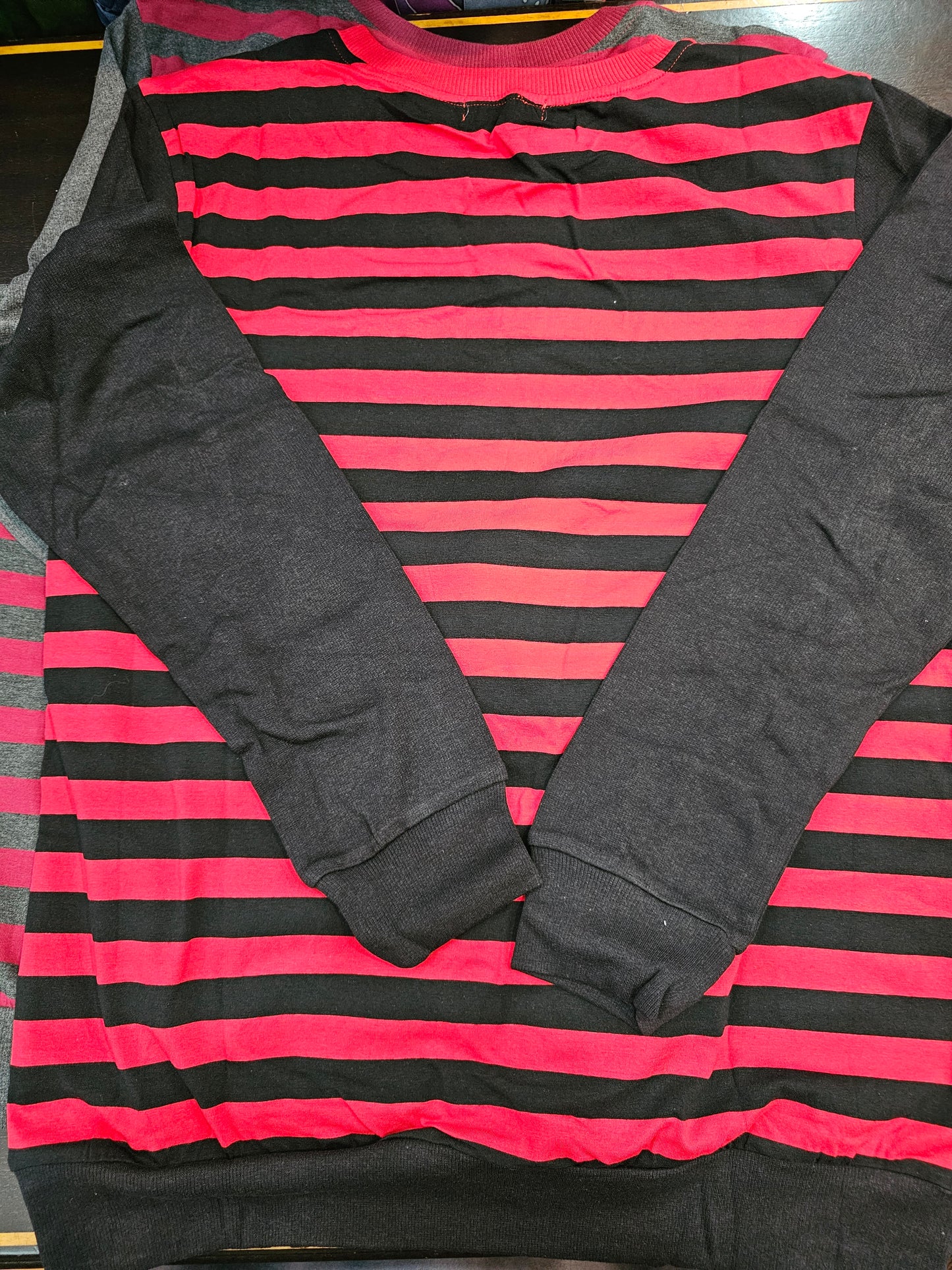 Striped Back Long Sleeve T-shirt