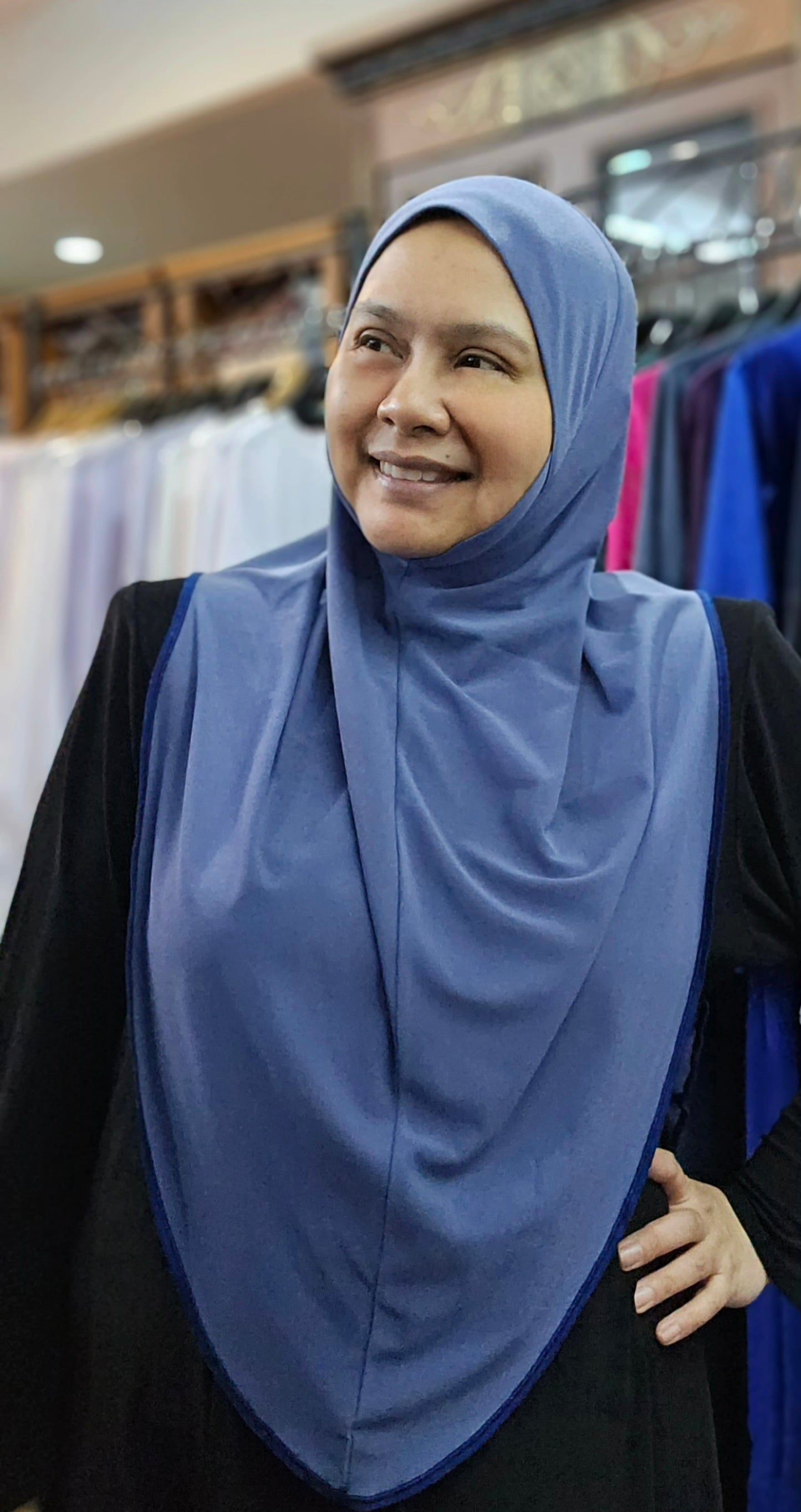 Tudung Innara Munawwarah Crepe