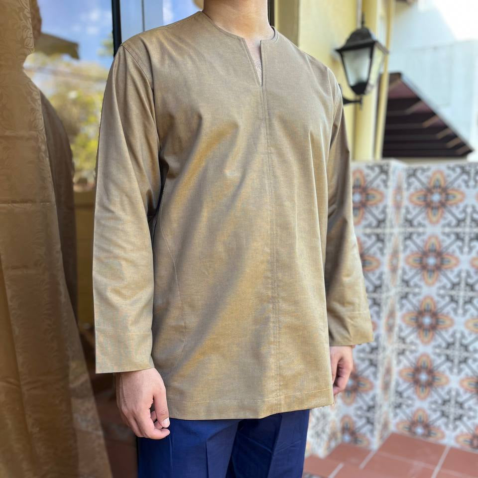 MunawwarahMen Baju Melayu Cotton Top