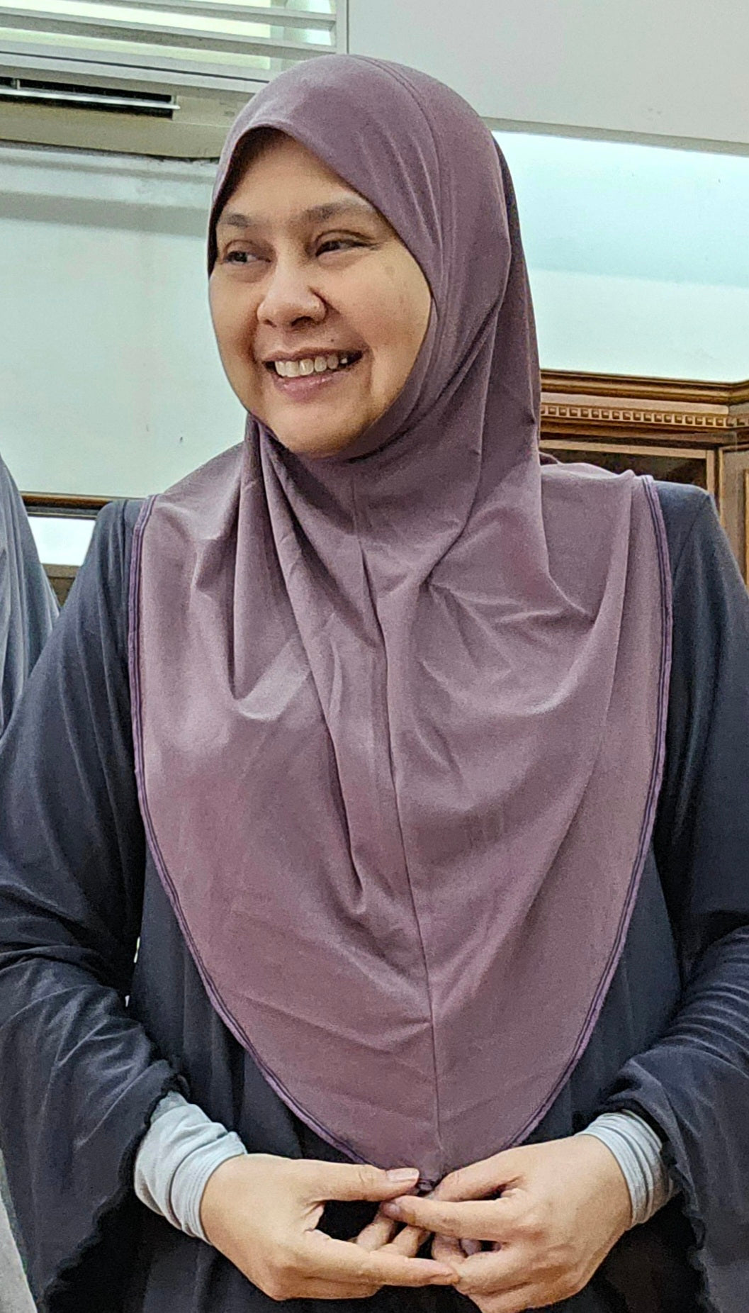 Tudung Innara Munawwarah Crepe