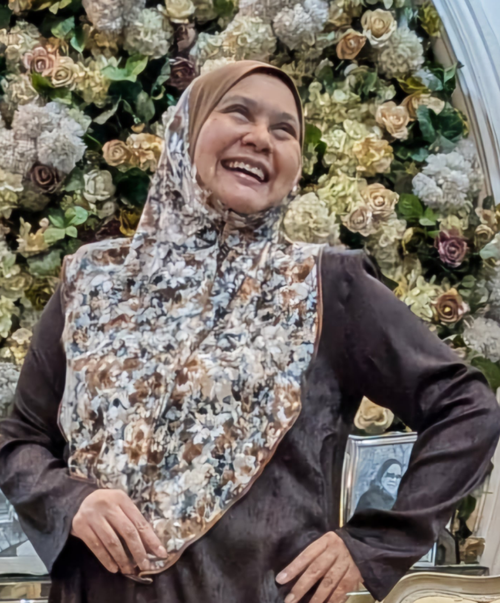 Tudung Innara Munawwarah Printed (Lycra)