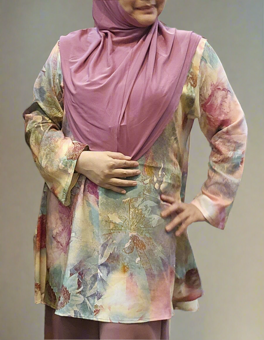 Blouse Brand Munawwarah®  - Printed Viscose