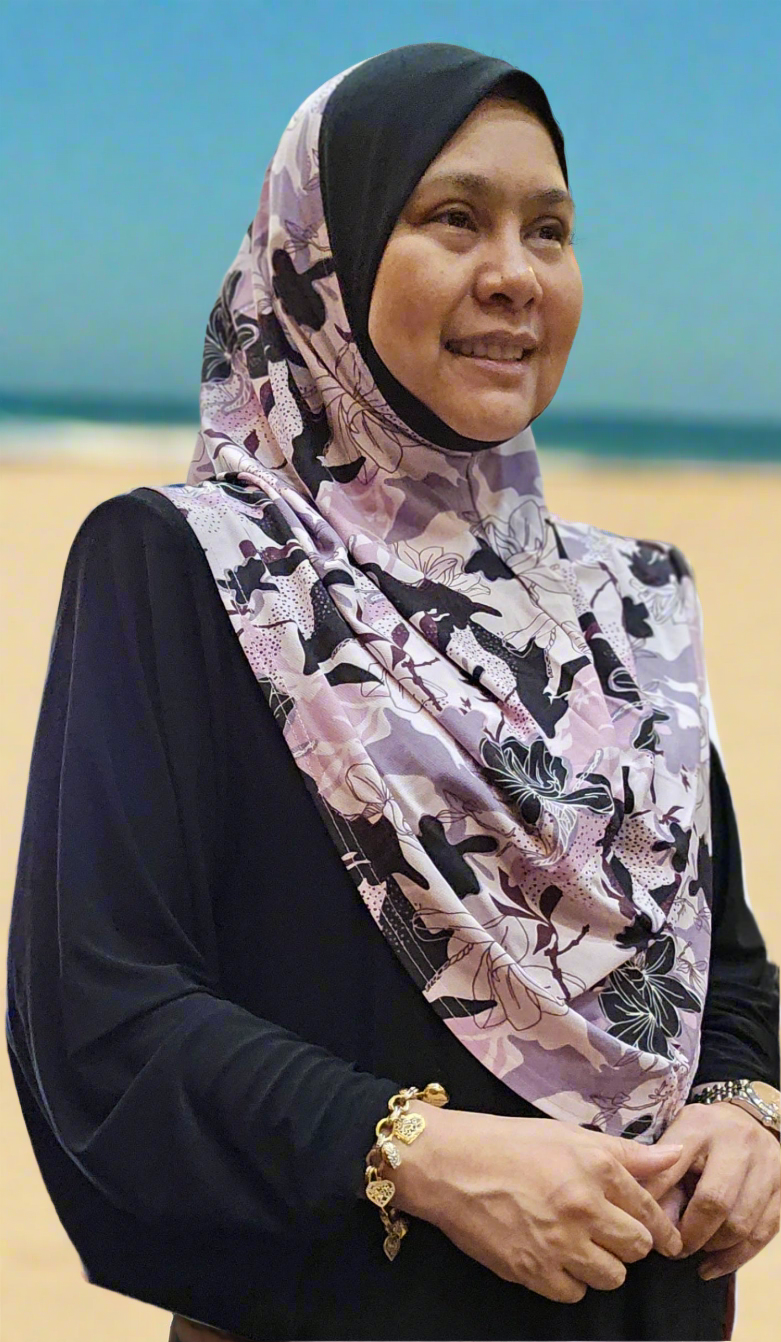 Tudung Daisy flora Crepe