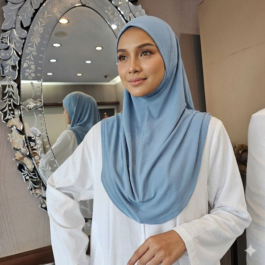 Tudung Ixora (Crepe)