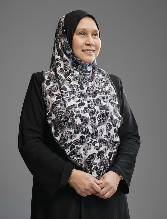 Tudung Innara Munawwarah Wings(Lycra)