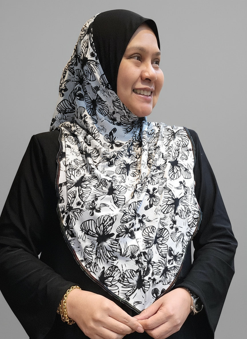 Tudung Innara Munawwarah Wings(Lycra)