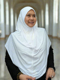 Tudung Aisha Moss Crepe 3.0