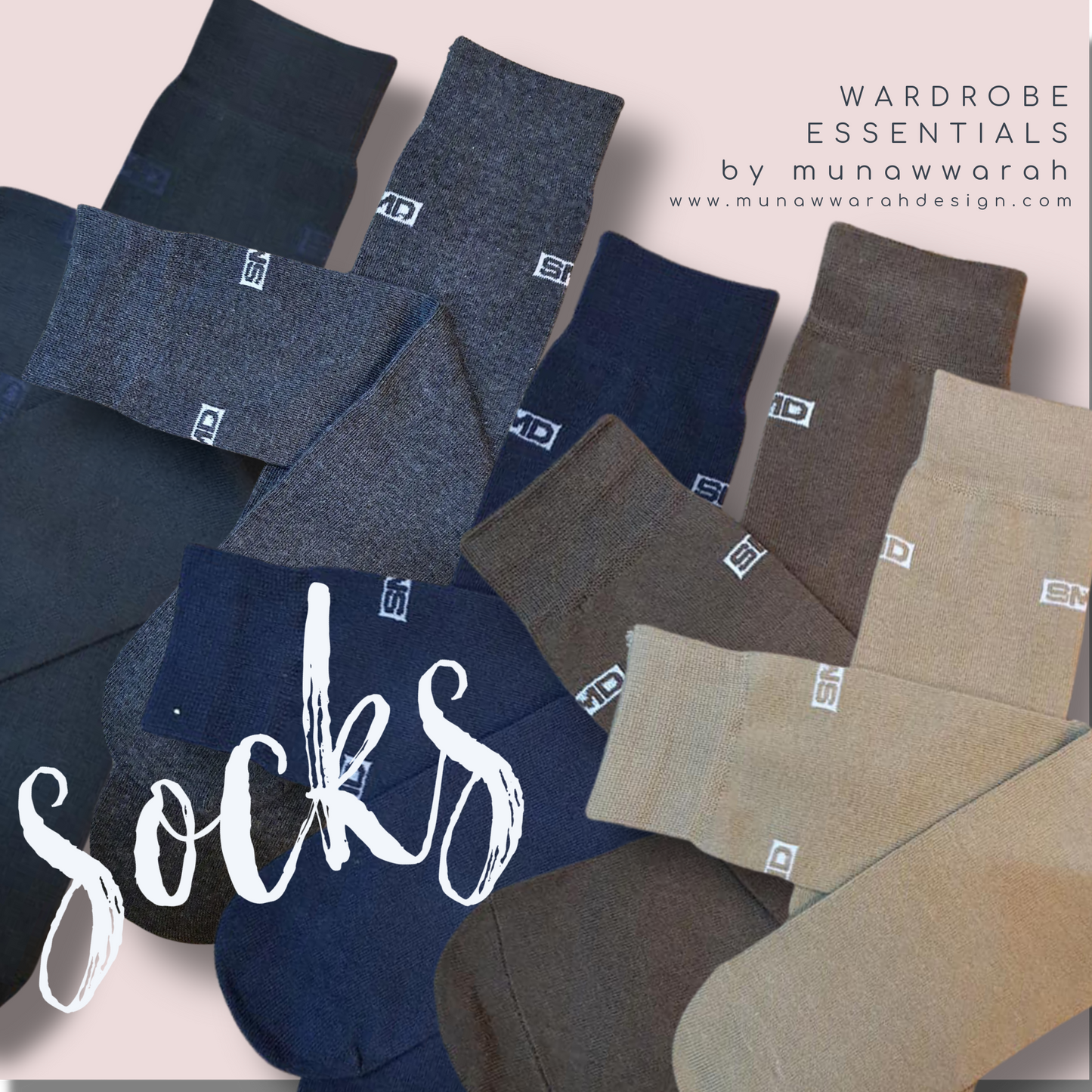 Plain SMD Socks Set