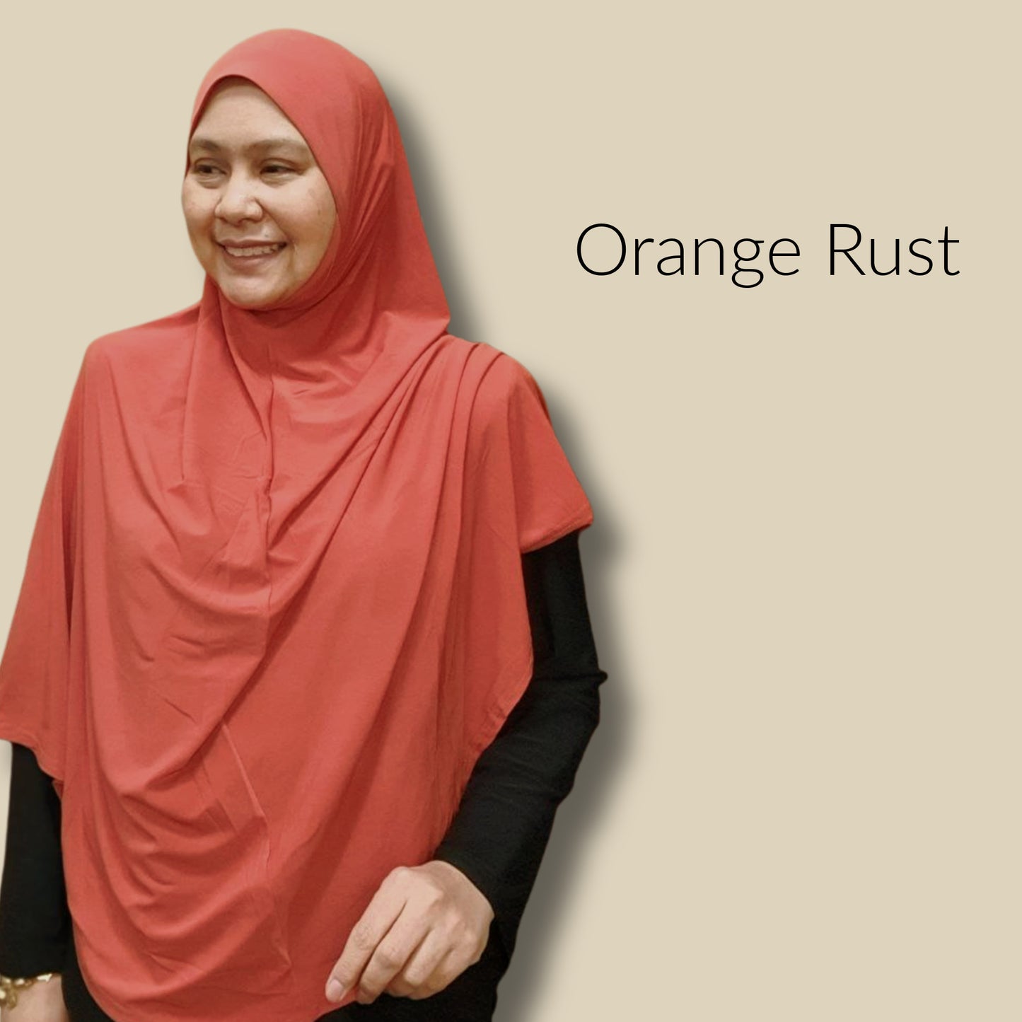 Tudung Haji Plain Lycra