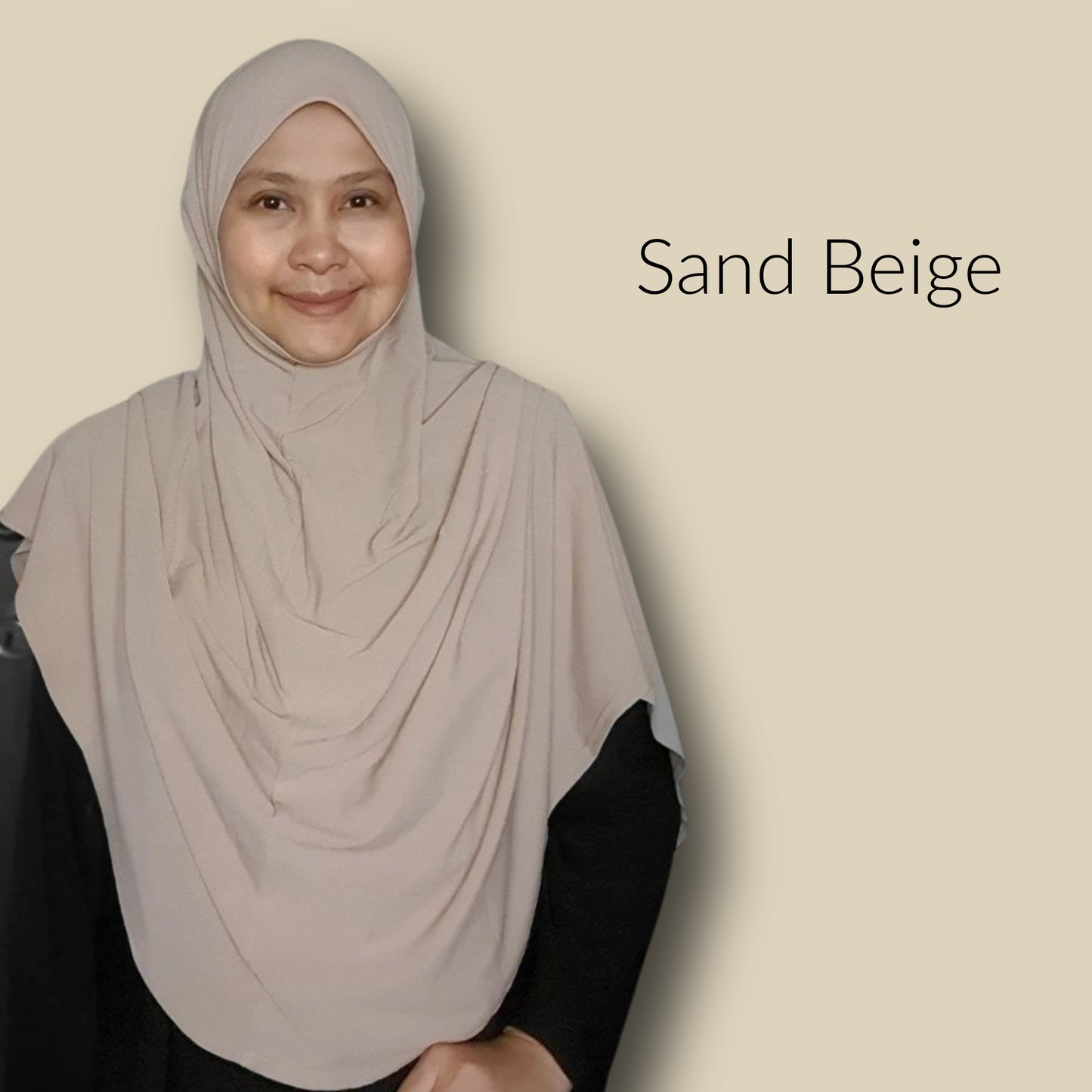 Tudung Haji Plain Lycra