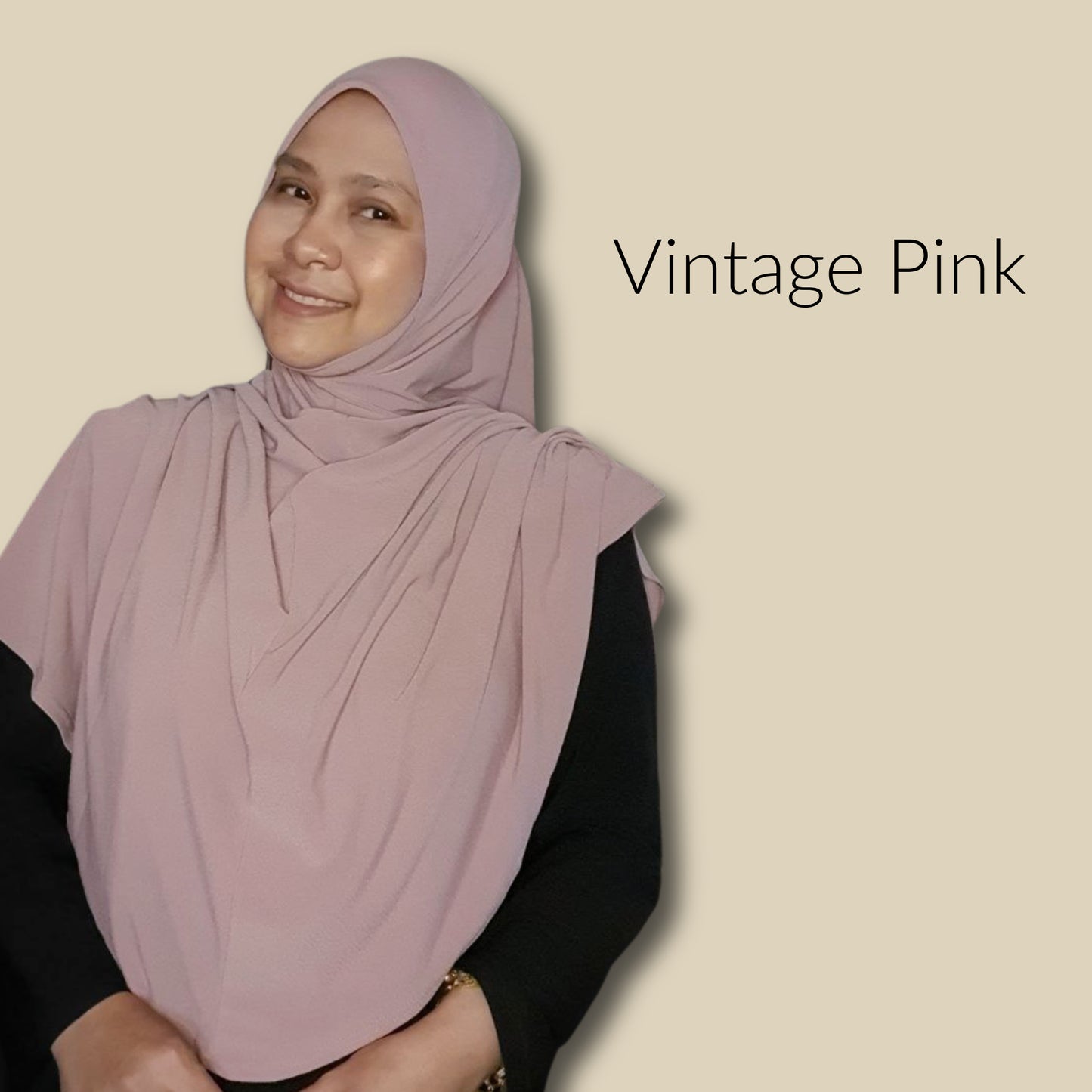 Tudung Haji Plain Lycra
