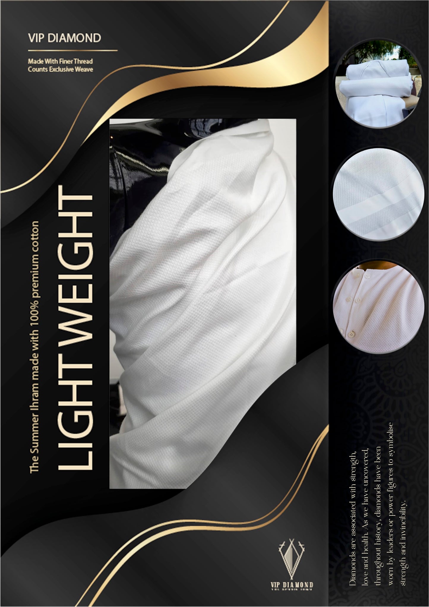 Summer Ihram - Diamond by Rizq International